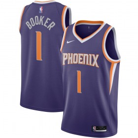 Maglia Phoenix Suns Devin Booker 1 2020-21 Nike Icon Edition Swingman - Uomo
